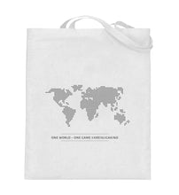 Lade das Bild in den Galerie-Viewer, One World_One Game - Jutebeutel (mit langen Henkeln)